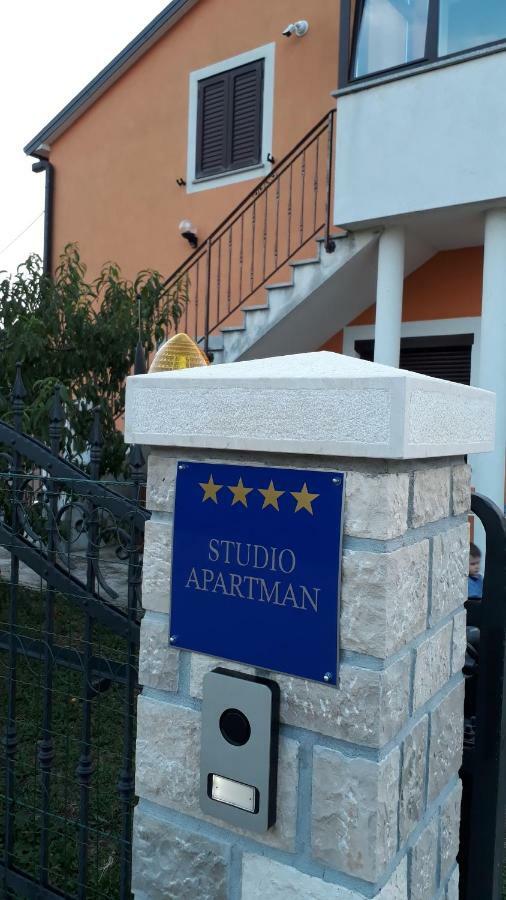 Apartment Dorina Buje Bagian luar foto